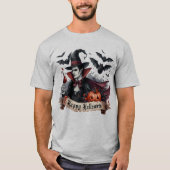 Happy Halloween Vampire T-Shirt (Vorderseite)
