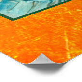 Happy Halloween Vintage Poster (Ecke)