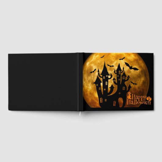 Happy Halloween (Vollmond) Gästebuch (Voll)