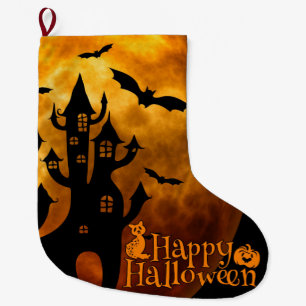 Happy Halloween (Vollmond) Großer Weihnachtsstrumpf