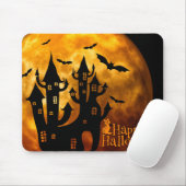 Happy Halloween (Vollmond) Mousepad (Mit Mouse)