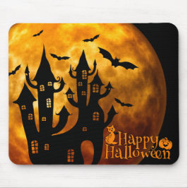 Happy Halloween (Vollmond) Mousepad