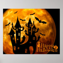 Happy Halloween (Vollmond) Poster
