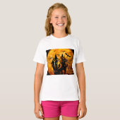 Happy Halloween (Vollmond) T-Shirt (Vorne ganz)