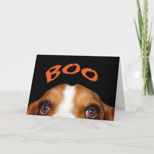 Happy Halloween von Holmes aus dem Basset Hound Karte