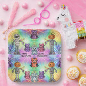 Happy Halloween von Natasha Us Pappteller (Party)