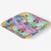 Happy Halloween von Natasha Us Pappteller (Gewinkelt)