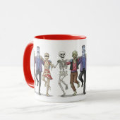 Happy Halloween von Natasha Us Tasse (Vorderseite Links)
