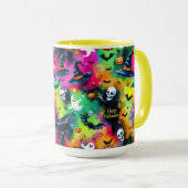 Happy Halloween von Natasha Us Tasse (VorderseiteRechts)