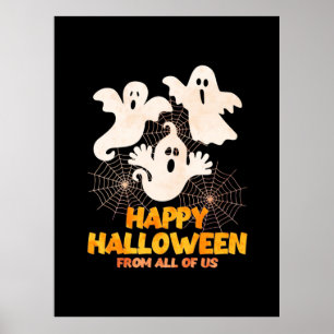Happy Halloween von uns allen Poster