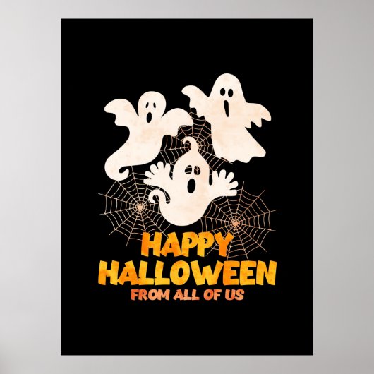 Happy Halloween von uns allen Poster (Vorne)