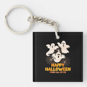 Happy Halloween von uns allen Schlüsselanhänger