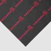 Happy Halloween w/hand Seidenpapier (Ausschnitt)