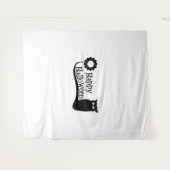 Happy Halloween Wandteppich (Vorderseite (Horizontal))