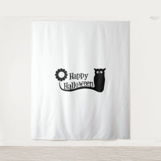 Happy Halloween Wandteppich