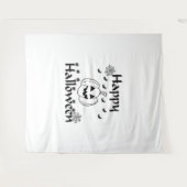 Happy Halloween Wandteppich (Vorderseite (Horizontal))