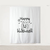 Happy Halloween Wandteppich (Vorderseite)