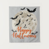 Happy Halloween Wandteppich (Vorderseite)