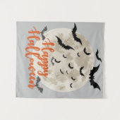 Happy Halloween Wandteppich (Vorderseite (Horizontal))