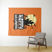 Happy Halloween Wandteppich (Beispiel (Horizontal))