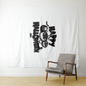 Happy Halloween Wandteppich (Beispiel (Horizontal))