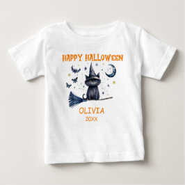 Happy Halloween Watercolor Baby T-shirt