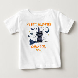 Happy Halloween Watercolor Baby T-shirt