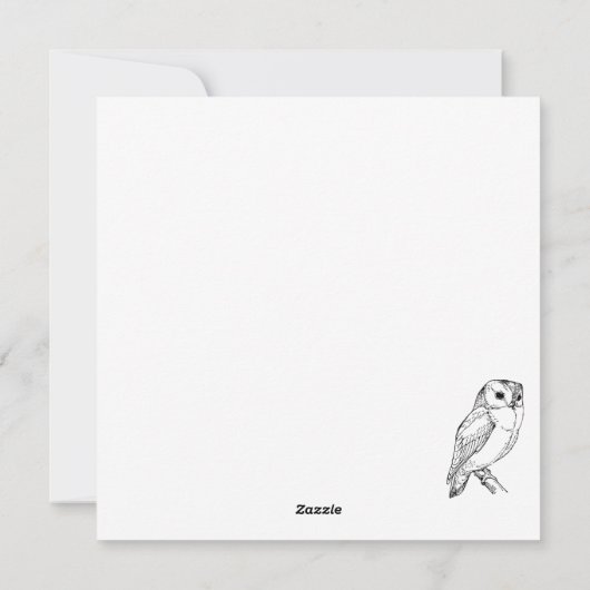 Happy Halloween Weihnachtskarte Feiertagskarte (Rückseite)