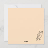 Happy Halloween Weihnachtskarte Feiertagskarte (Rückseite)