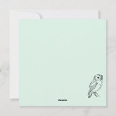 Happy Halloween Weihnachtskarte Feiertagskarte (Rückseite)