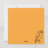 Happy Halloween Weihnachtskarte Feiertagskarte (Rückseite)