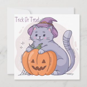 Happy Halloween Weihnachtskarte Feiertagskarte
