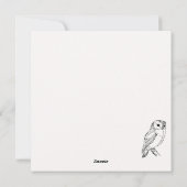 Happy Halloween Weihnachtskarte Feiertagskarte (Rückseite)