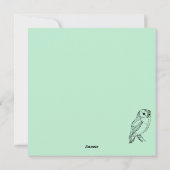 Happy Halloween Weihnachtskarte Feiertagskarte (Rückseite)