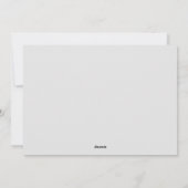 Happy Halloween Weihnachtskarte Feiertagskarte (Rückseite)