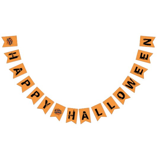 Happy Halloween Wimpelkette (Alle)