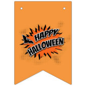 Happy Halloween Wimpelkette (Erste Fahne)