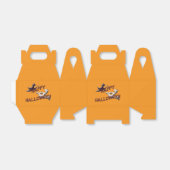 Happy Halloween Witch and Ghost Spooky Customized Geschenkschachtel (Ungefaltet)