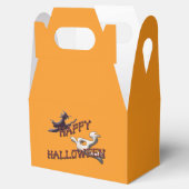 Happy Halloween Witch and Ghost Spooky Customized Geschenkschachtel (Geöffnet)