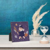 Happy Halloween Witch & Ghosts Fotoplatte (InSitu)