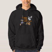 Happy Halloween witch ghosts goblins spiders fall Hoodie (Vorderseite)