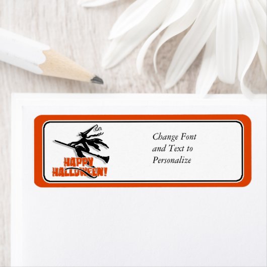 Happy Halloween Witchy Silhouette (Insitu)