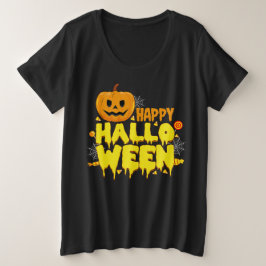 Happy Halloween Women's Große Größe T-Shirt