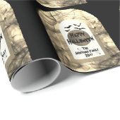Happy Halloween Wrapping Paper Geschenkpapier (Rolleneckpunkt)