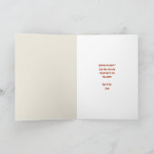 Happy Halloween Zombie Hand Trick oder Treat Karte (Innenseite)