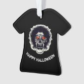 Happy Halloween Zombie Ornament (Vorderseite)