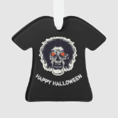 Happy Halloween Zombie Ornament (Rückseite)