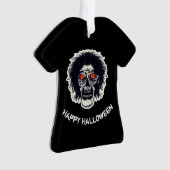 Happy Halloween Zombie Ornament (Vorderseite)