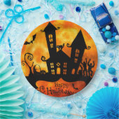 Happy Halloween Zombies Paper Plate Pappteller (Party)