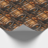 Happy Halloween Zuhause Collection Geschenkpapier (Ecke)